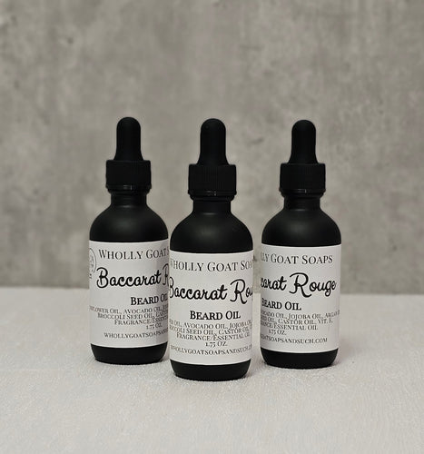 Baccarat Rouge Beard Oil