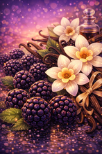Load image into Gallery viewer, Black Raspberry &amp; Vanilla Goat Milk Soap