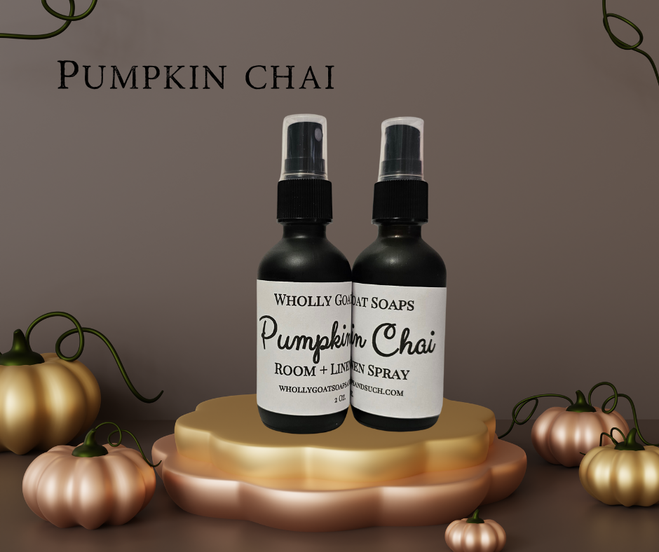 Pumpkin Chai Room + Linen Spray