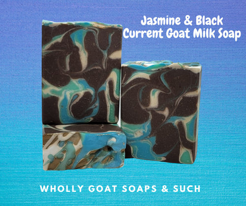 Jasmine & Black Currant Goat Milk Soap