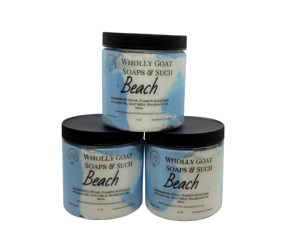 Whipped Emulsified Sugar Scrub